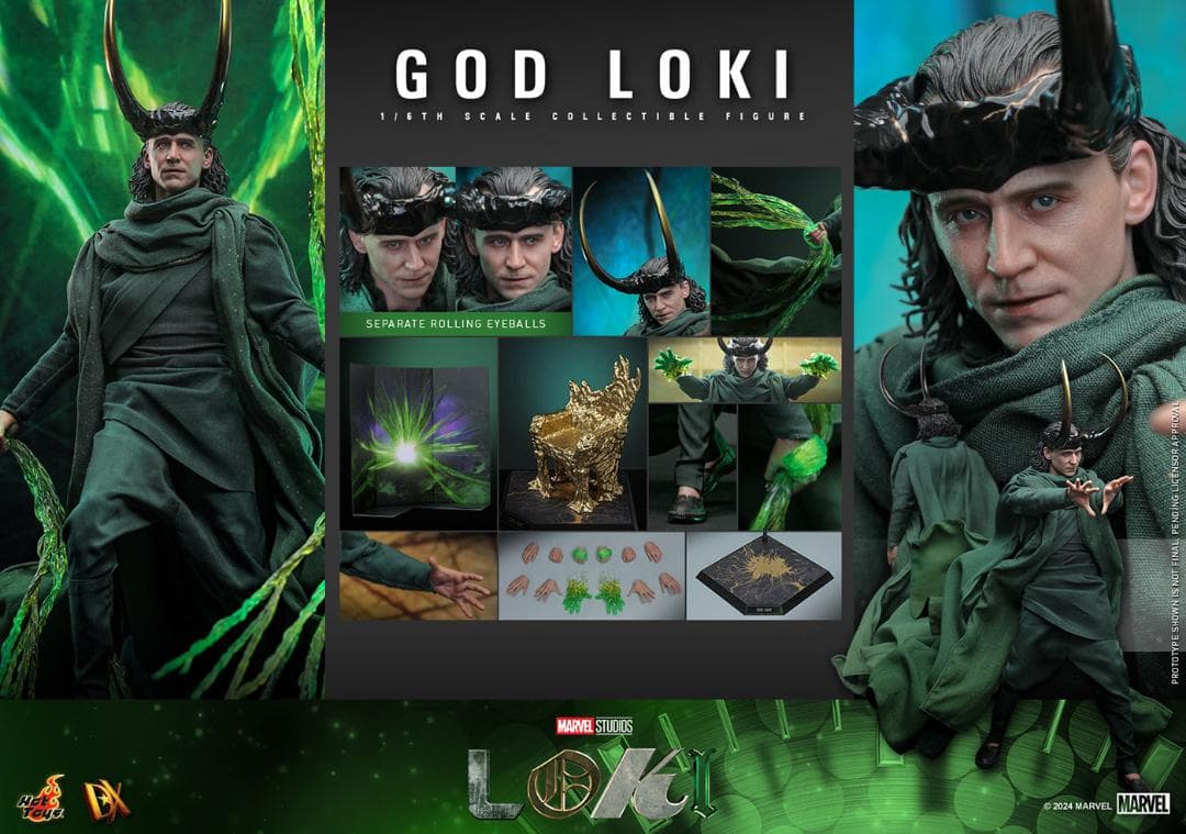 ホットトイズ 1/6 『ロキ』 ゴッド・ロキ 未開封新品 DX40 Loki