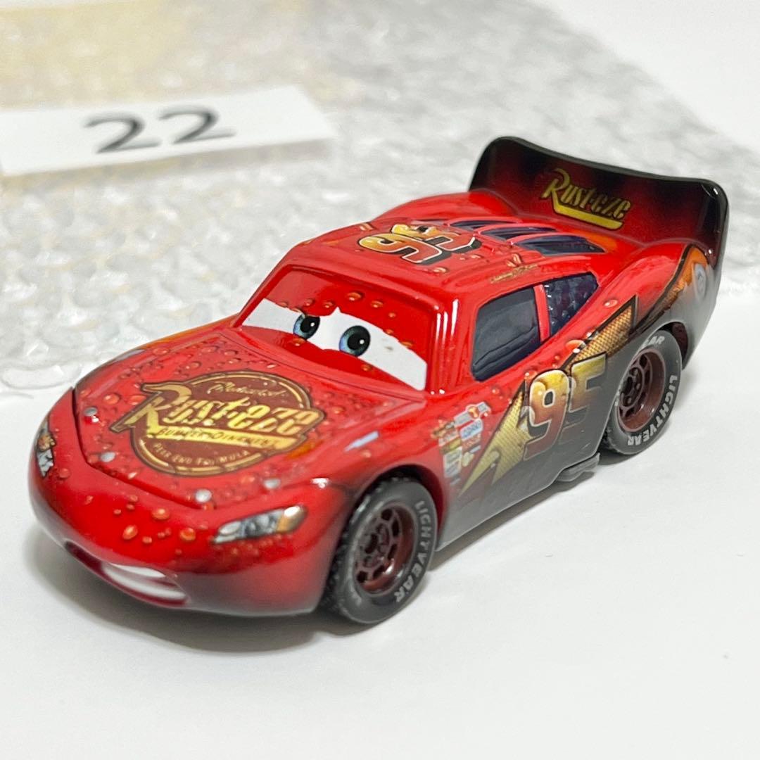 レア　マテル　カーズ　SOAKED ライトニングマックイーン　ミニカー