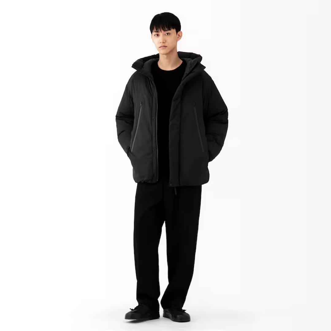 25AW 現行 新品 無印良品 MUJI Labo ダウンジャケット L 黒