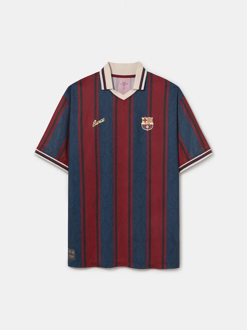 正規品バルセロナ 125周年 オーバーサイズポロシャツ ユニフォーム M