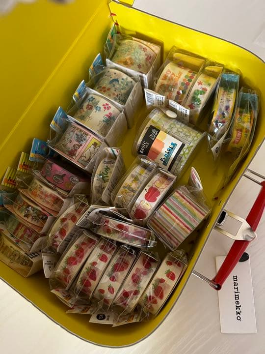 【廃番】マリメッコ marimekko®︎ ペーパートランク　マステ