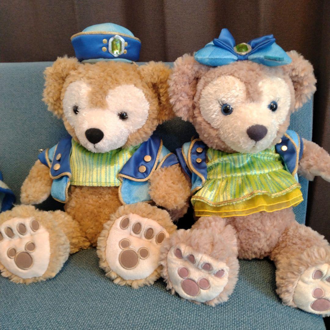 ディズニー　ディズニーシー　ダッフィー＆シェリーメイ　ぬいぐるみ＆コスチューム