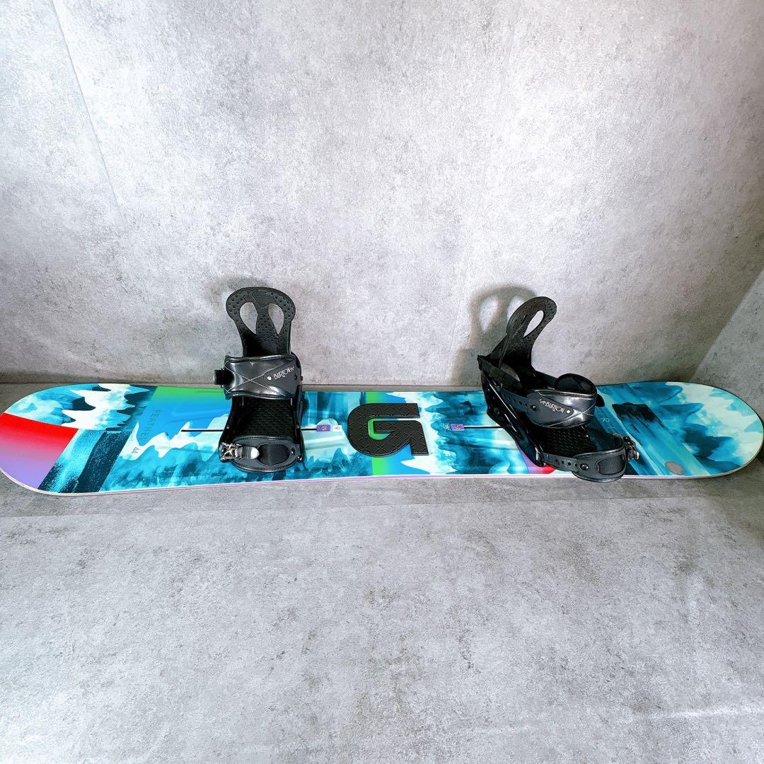 【BURTONセット】レディーススノーボード　 バートン　144cm バイン付き