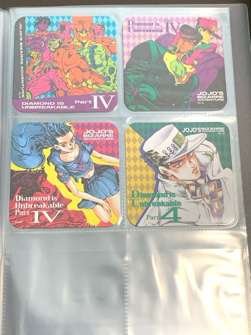 ジョジョの奇妙な冒険　原画展　アートコースター　58種