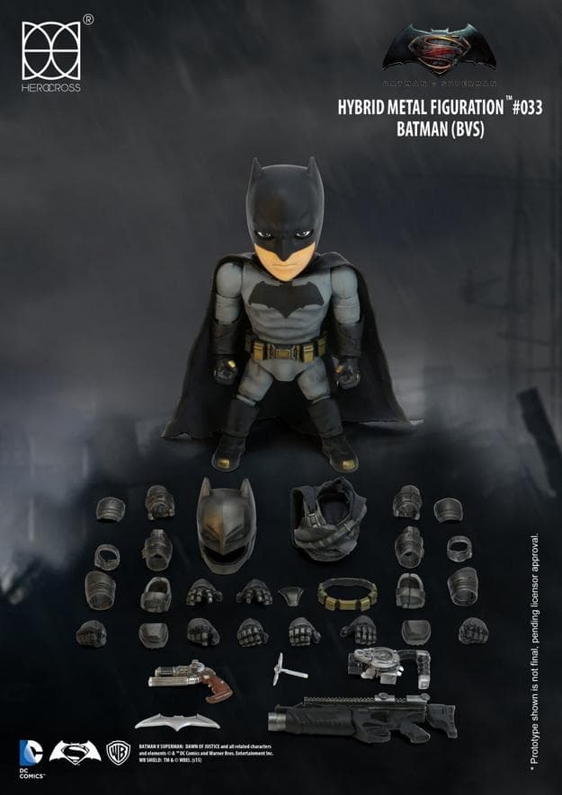 【HEROCROSS】新品 正規品 バットマンVスーパーマン HMF#033