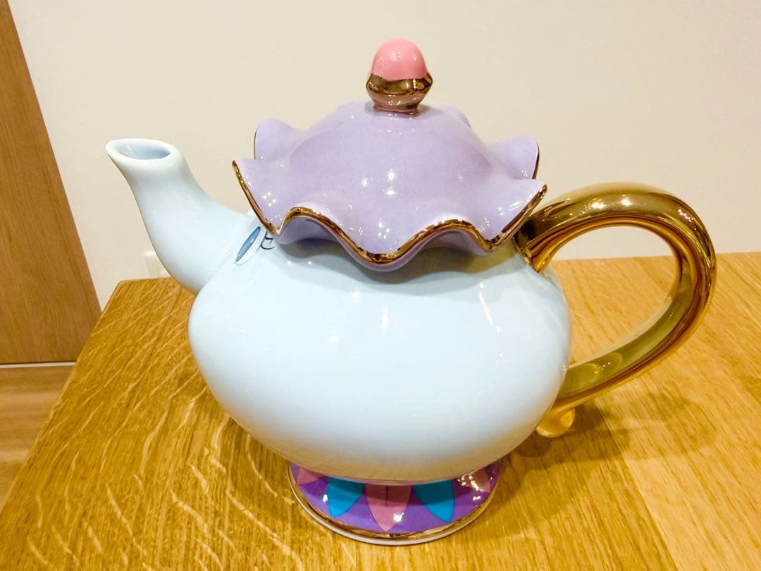美品 ディズニーリゾート　美女と野獣　ポット婦人　ティーセット7点セット