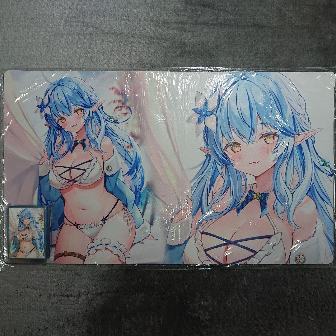 α3 ホロライブ カーテン&ランジェリー 雪花ラミィ スリーブ&プレイマット