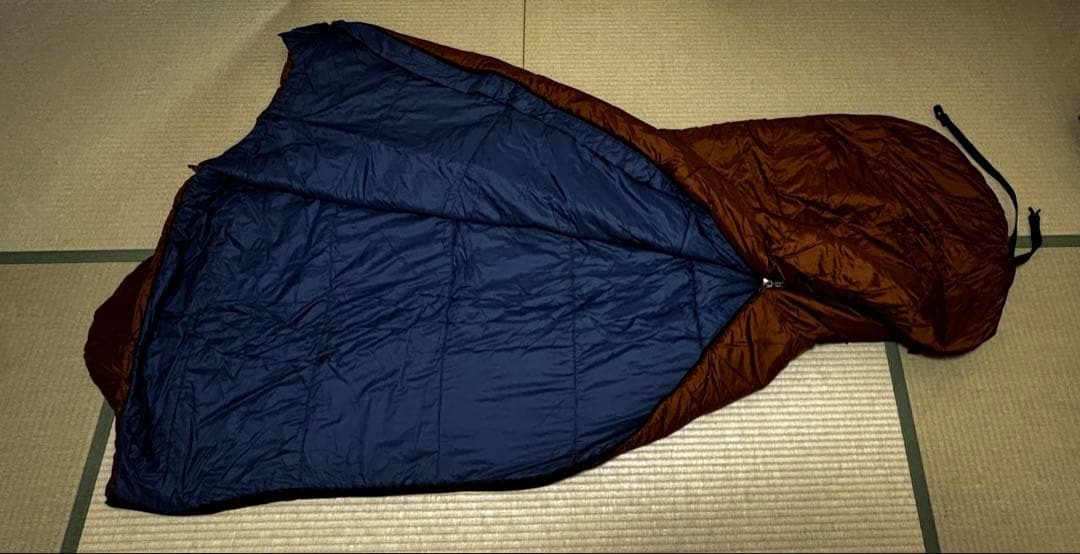 【美品】NANGA シュラフ　SYNTHETIC FIBER 800