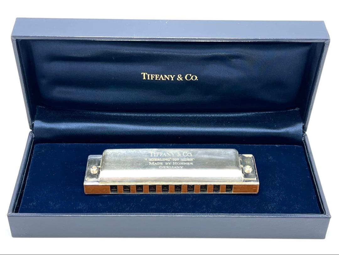 c857 ティファニー　HOHNER コラボ　ハーモニカ　925 ドイツ製