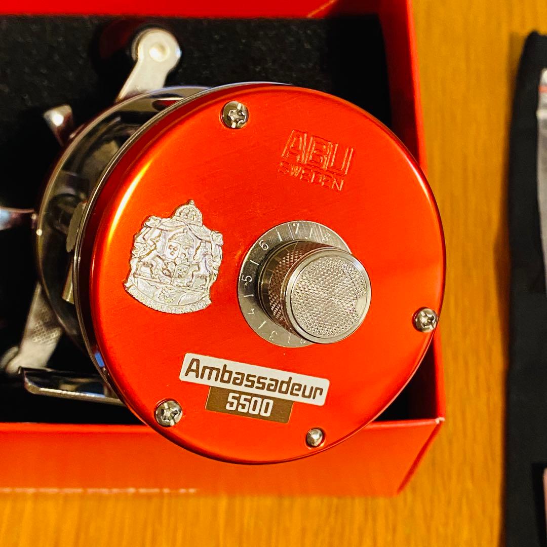 新品 アンバサダー 5500 ファクトリーチューン RED
