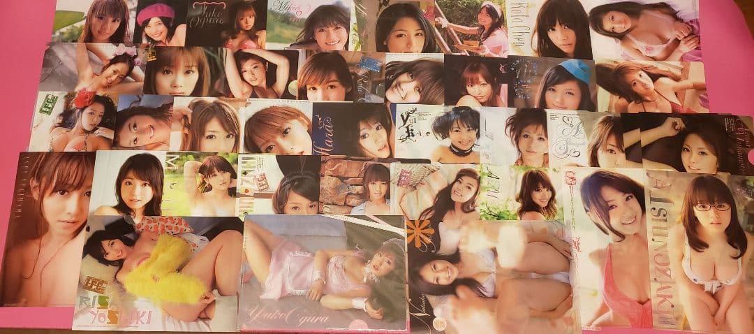 YOUNG CHAMPION 付録 アイドルクリアファイル 38冊