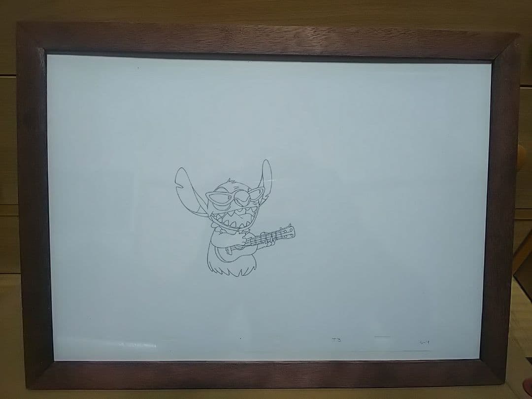 ディズニー スティッチ 原画 ドローイング