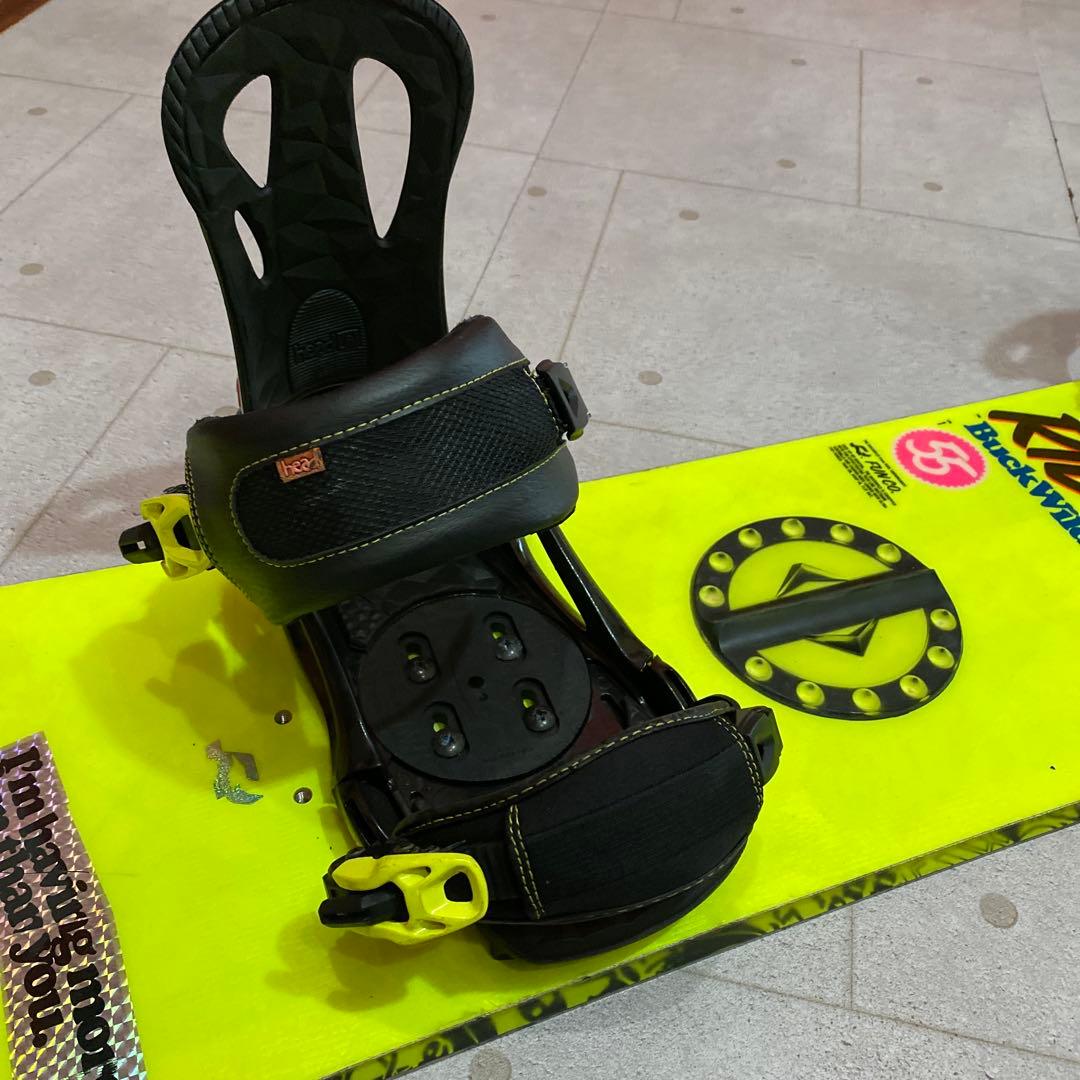 ★RIDE Buck Wild ライド　Head スノーボード　ヴィンディング板