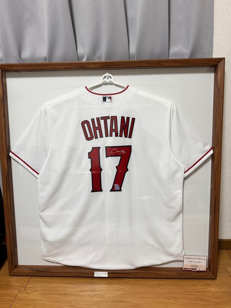 大谷翔平 サイン入りユニフォーム 限定品