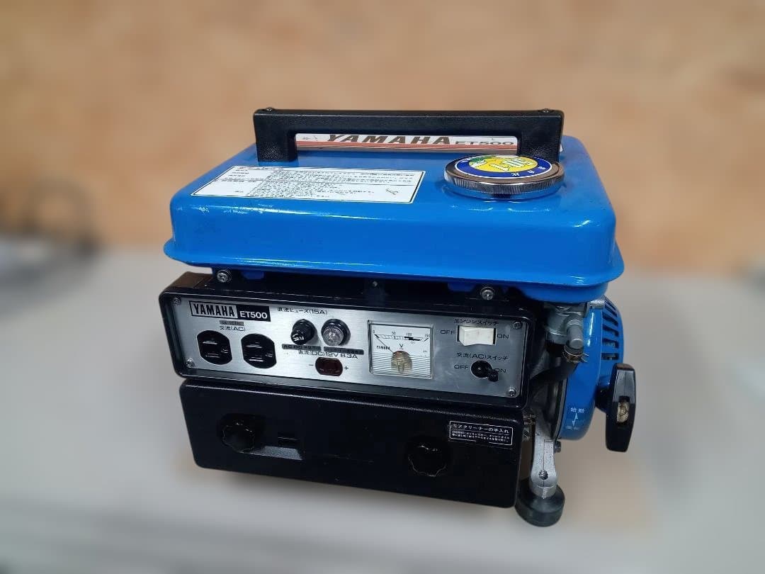 YAMAHA　ヤマハ　エンジン発電機　ET500　ET-500