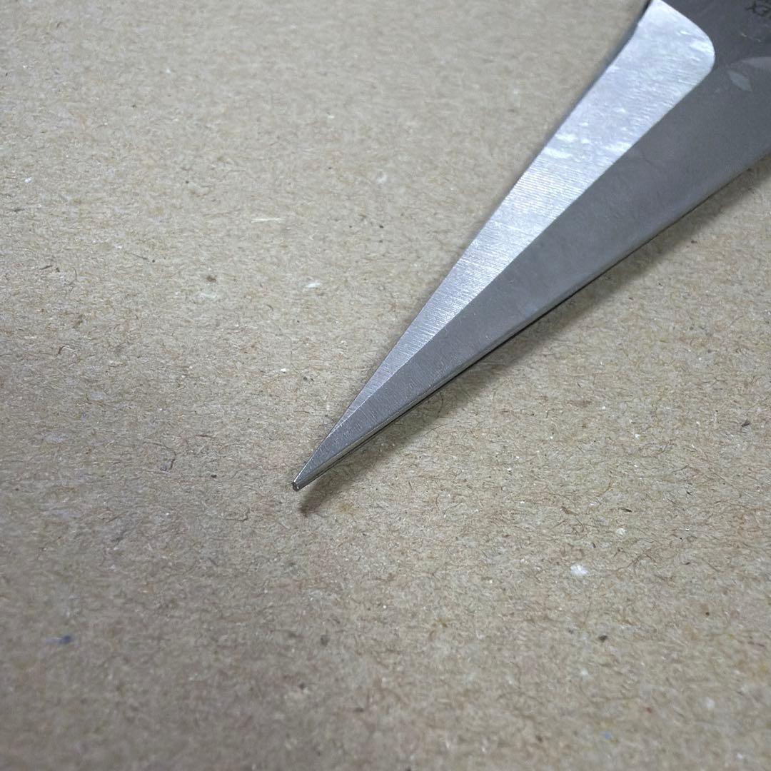 廃盤 ALLEX RAKUSHISYA 落柿舎 三角形 ハサミ 鋏 デザイン 箱