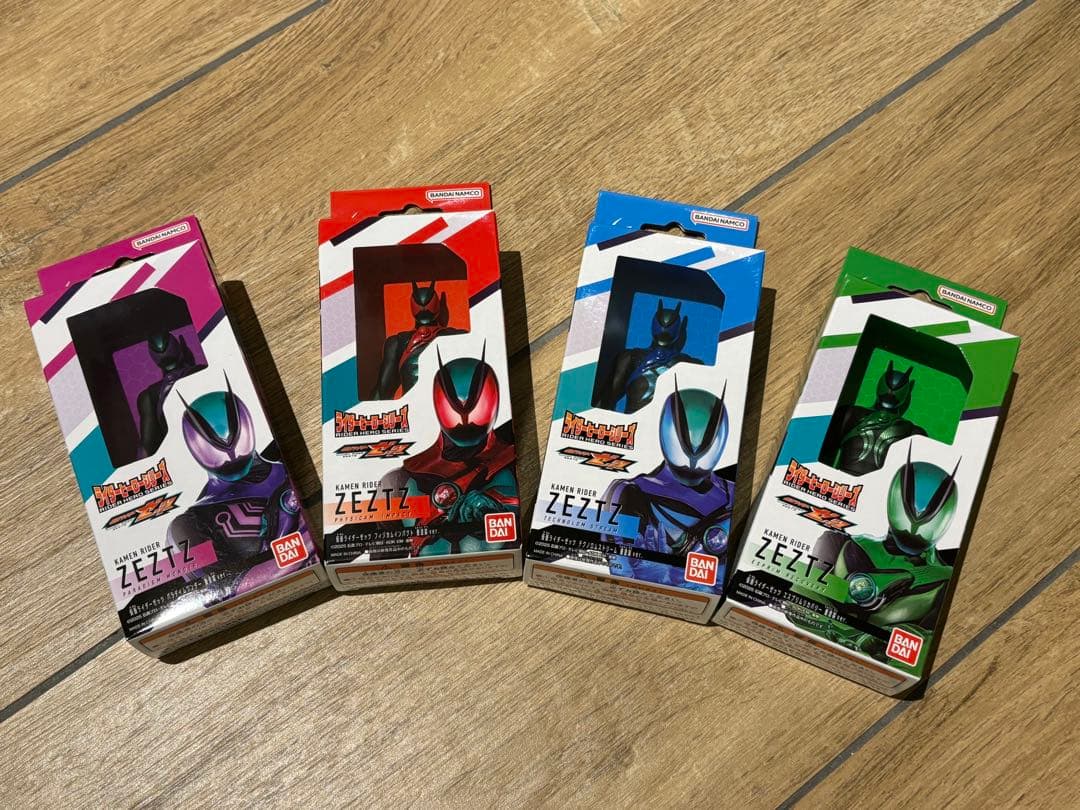 仮面ライダーゼッツ 重塗装ver. ソフビ 仮面ライダーストア 限定
