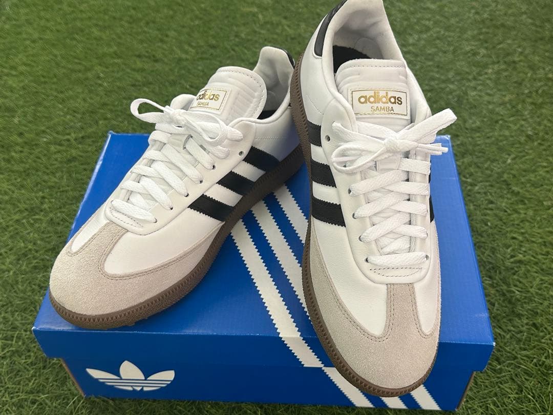 ❗️新品未使用箱付adidasアディダス サンバゴルフシューズUS8.5/26.0