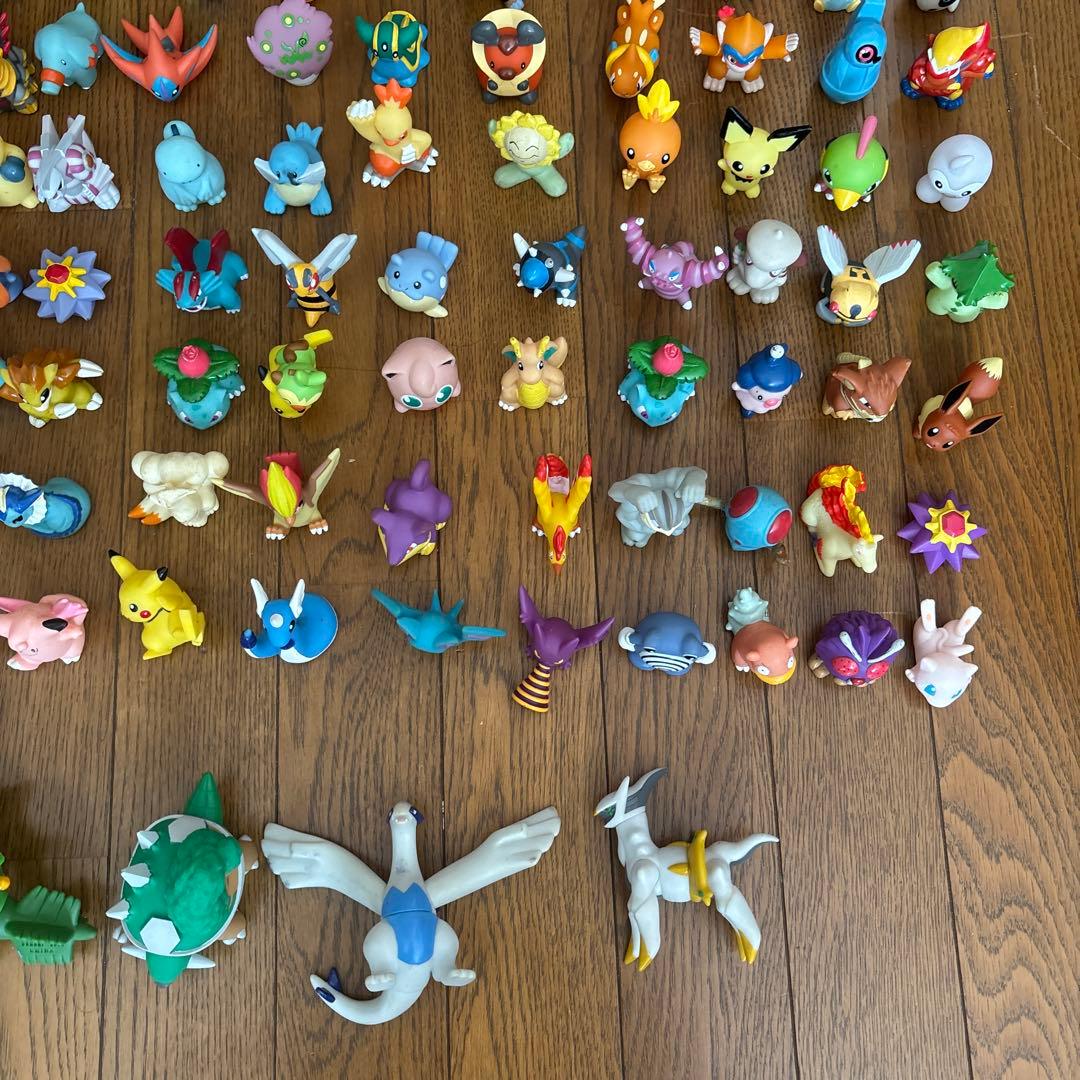 ポケモンキッズ　クリア　初代　指人形　フィギュア　約155体　初期