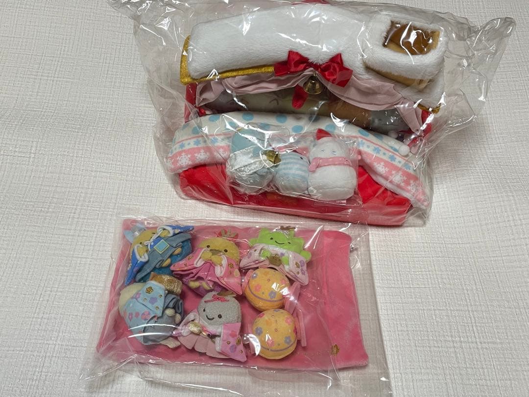 すみっコぐらし 受注生産ぬいぐるみまとめ売り クリスマス、ひなまつりセット