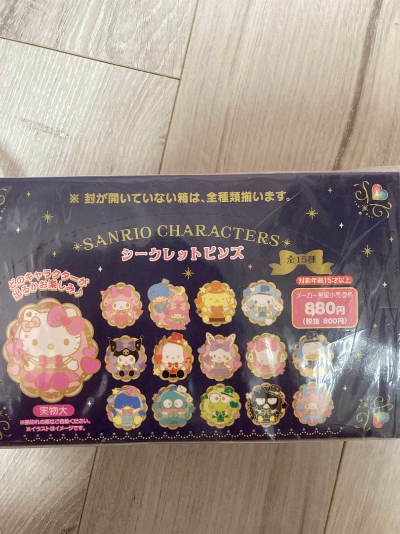 サンリオシークレットピンズ15種セット