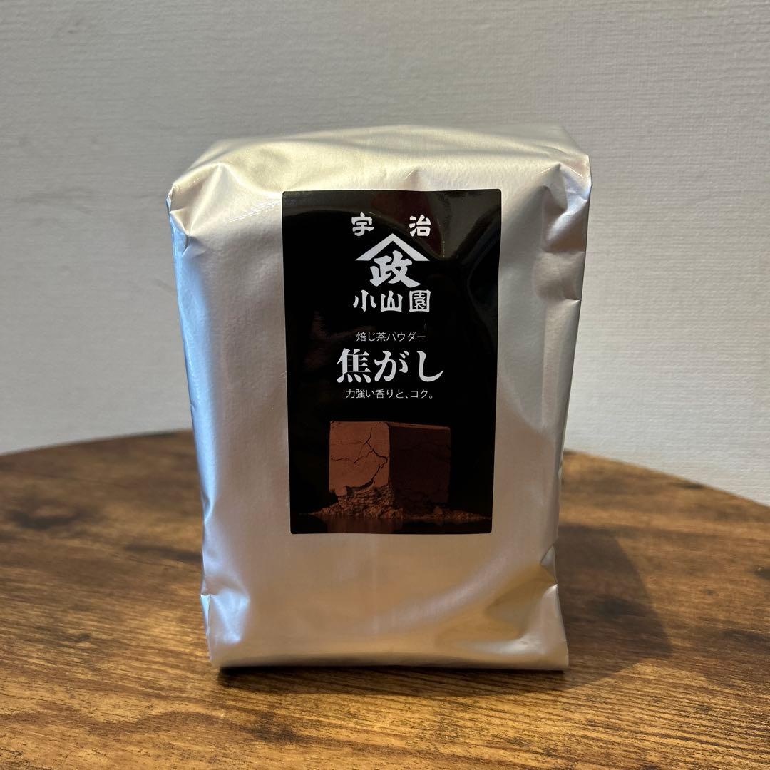 山政小山園 ほうじ茶パウダー焦がし1kg 袋