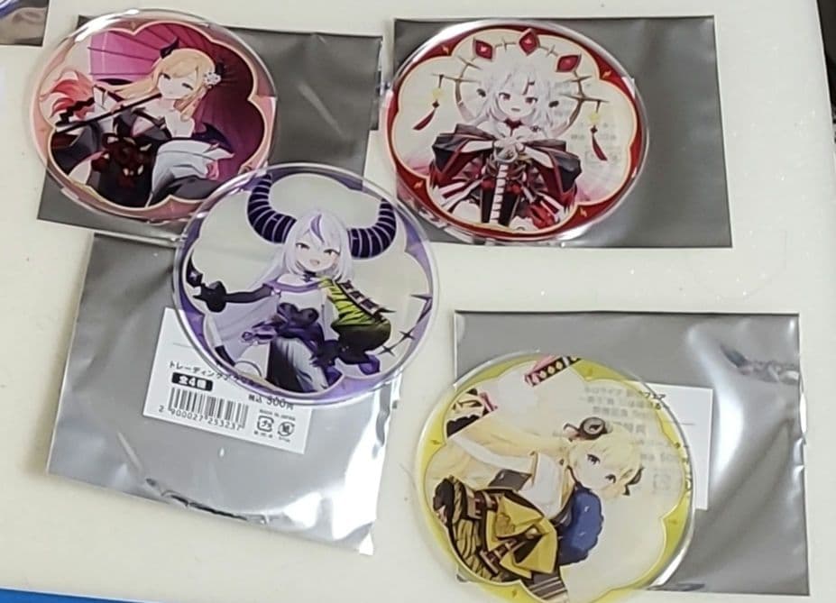 ホロライブ　アニメイトカフェ グラッテ　アクリルコースター