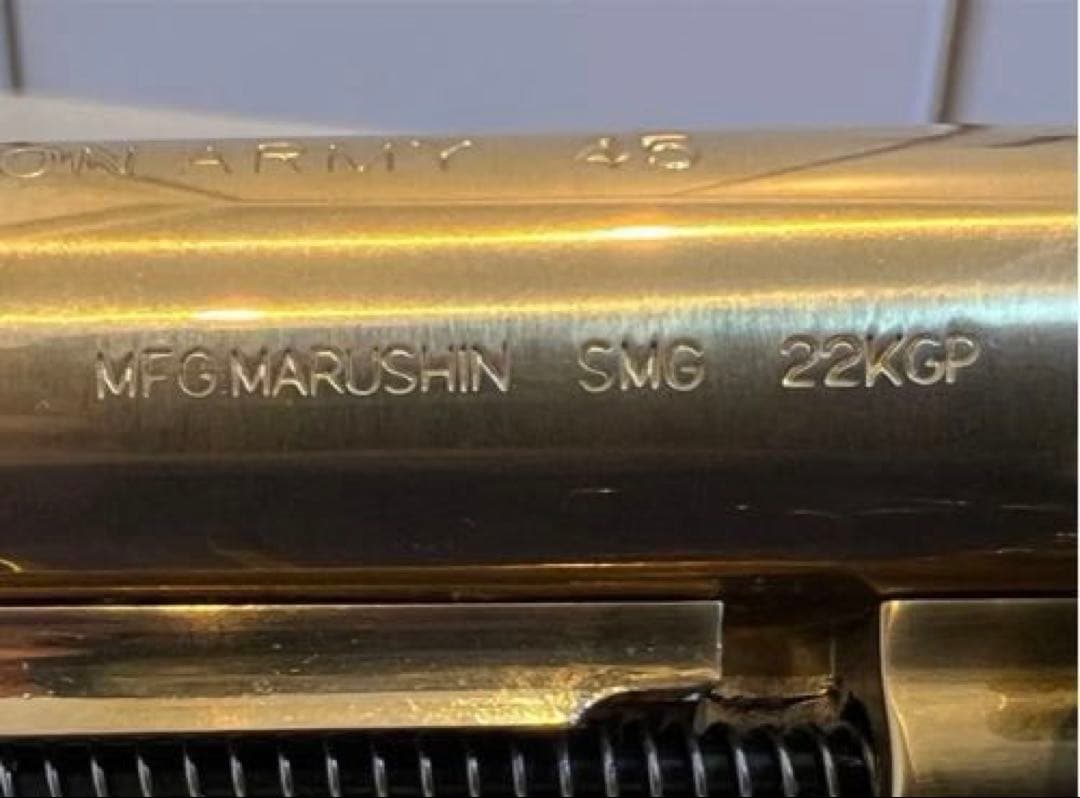 マルシン　コルトSAA45 22KGP木グリSMG適合モデルガン✨2/14まで✨