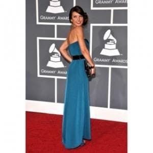オードリーナ・パトリッジ　２００９年　グラミー賞　授賞式　実着用ドレス