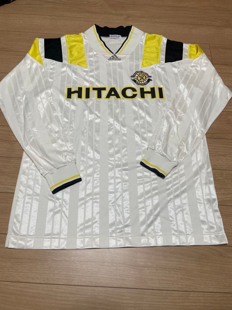 柏レイソル 90年代 ユニフォーム 長袖 adidas EQUIPMENT 日立
