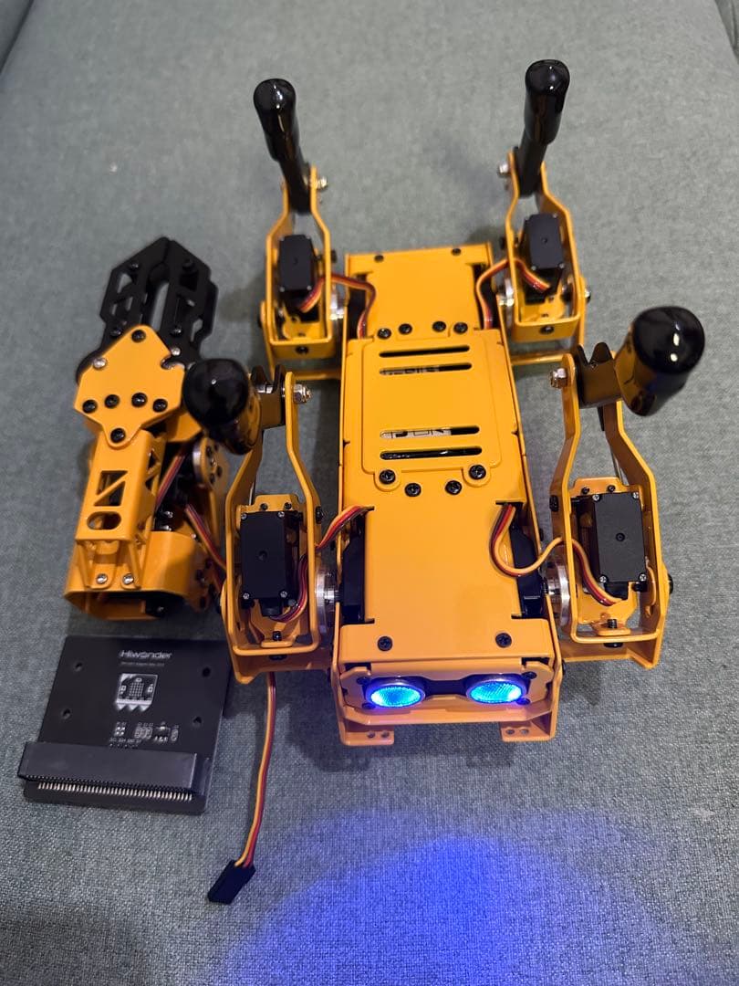 二足歩行ロボット 組立済み／通電・簡易動作確認済み