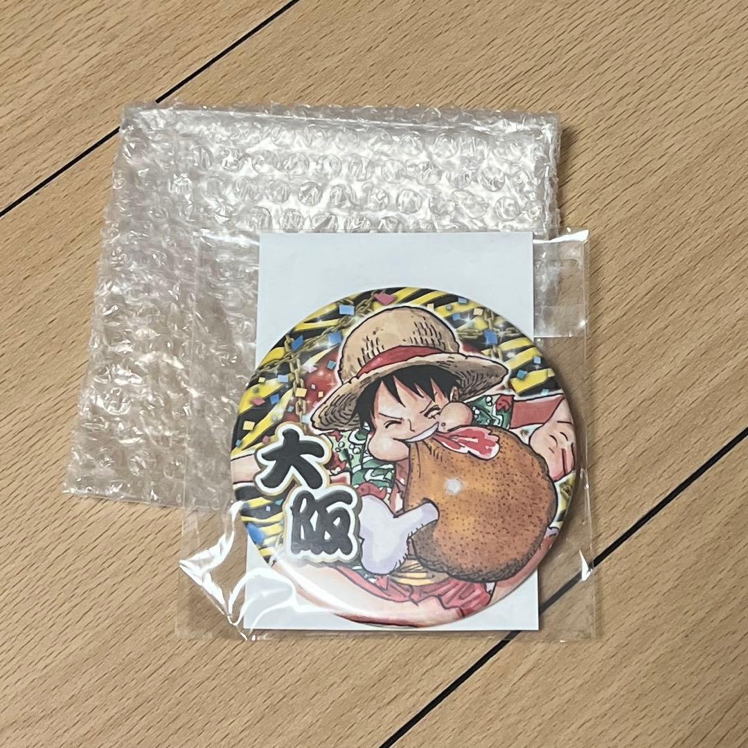 ワンピース　ONE PIECE ルフィ　缶バッジ