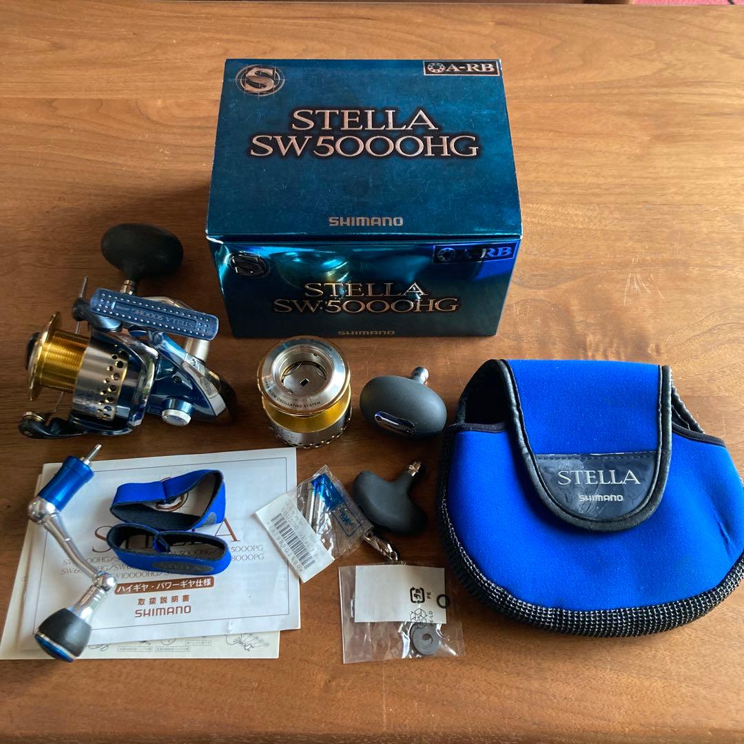 シマノ　ステラ　STELLA SW 5000HG スピニングリール　美品②