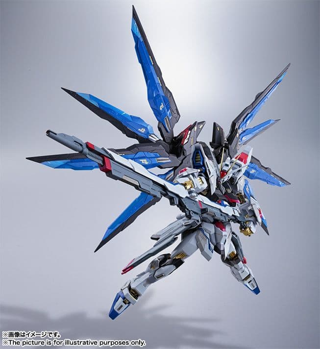ストライクフリーダムガンダム　l　BUILD　+　光の翼オプション未開封