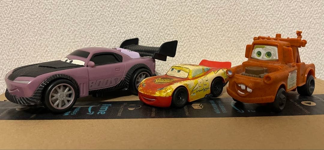 カーズ　ライトニングマックイーン　メーター　ブースト　3点セット