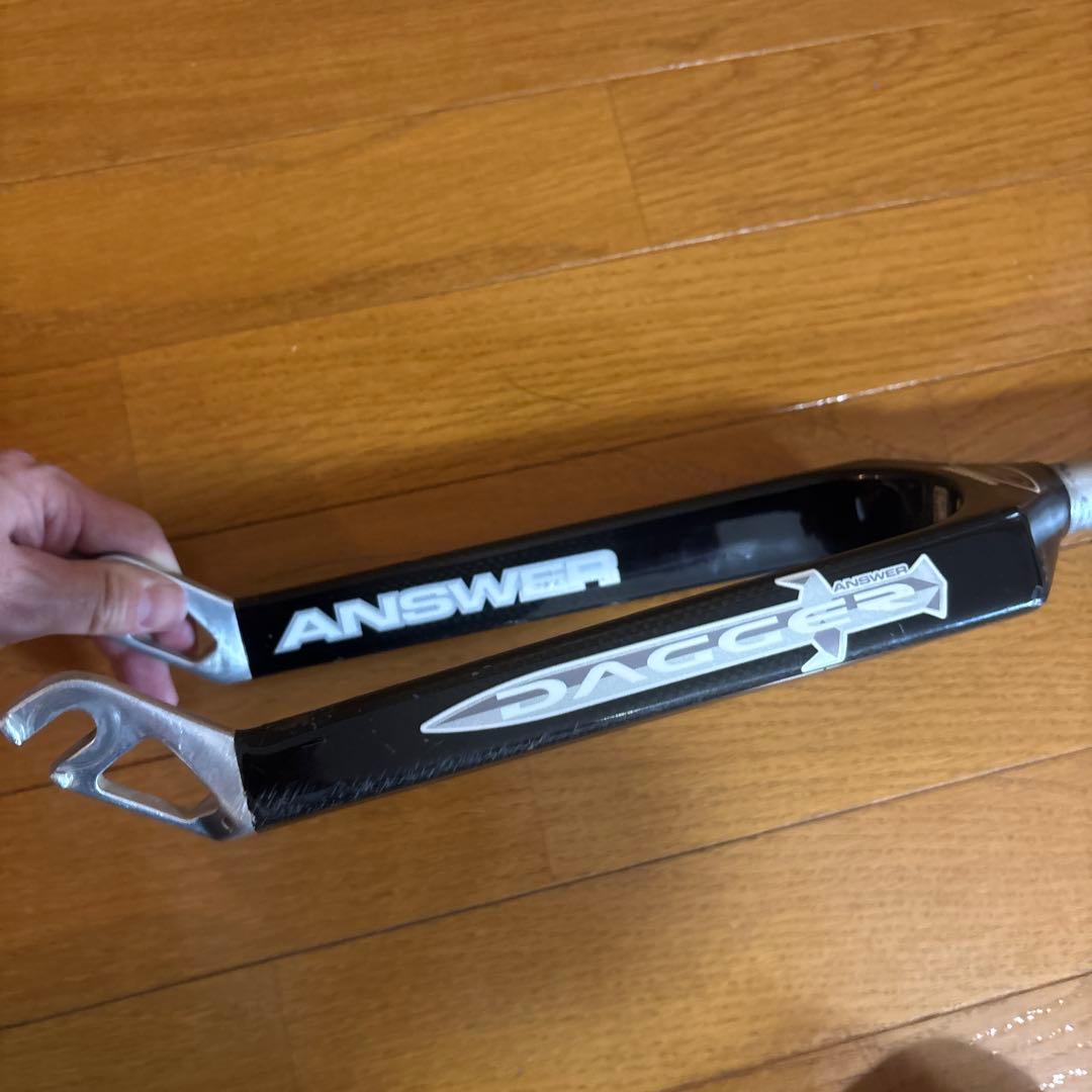 BMXレーサー　20インチ　カーボンフォーク MINI用