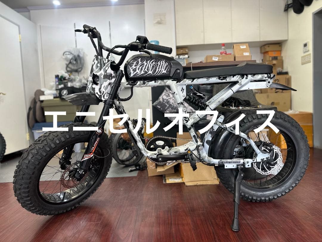Super73-RX迷彩台湾モデル車番ありトルクセンサー合法仕様、ウォーキングX