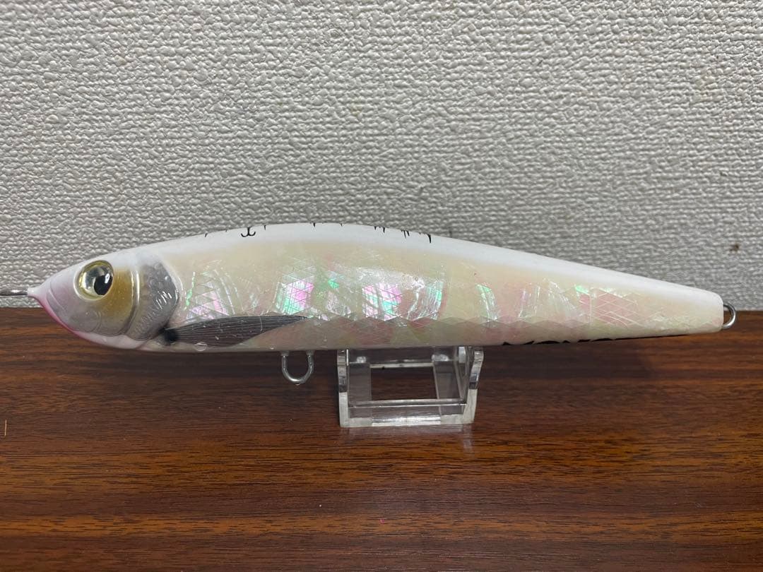 ヒロペン　Hiropen 210F ダイヤカット白アワビ 艶白 Monster