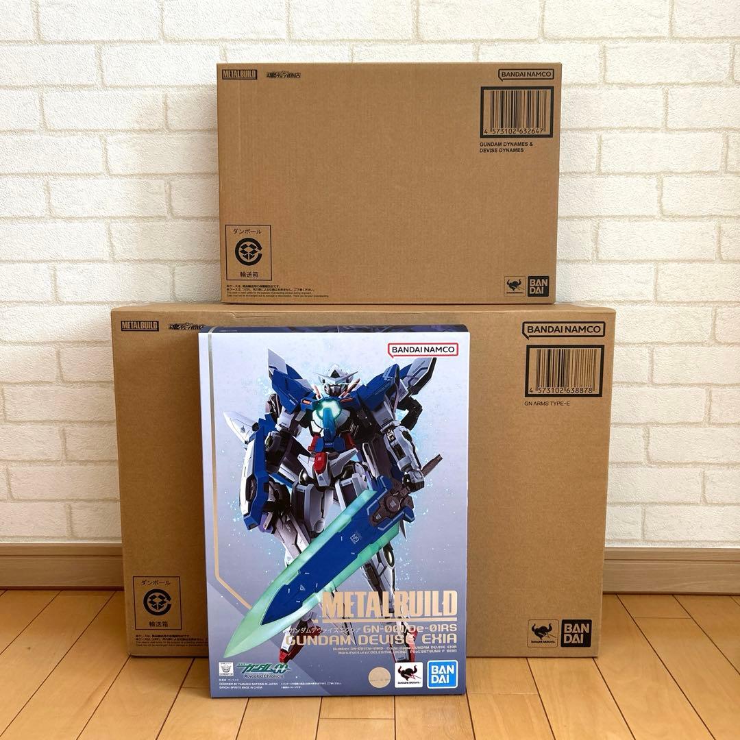 メタルビルド　ガンダムデュナメス&デヴァイズデュナメス　エクシア　TYPE-E