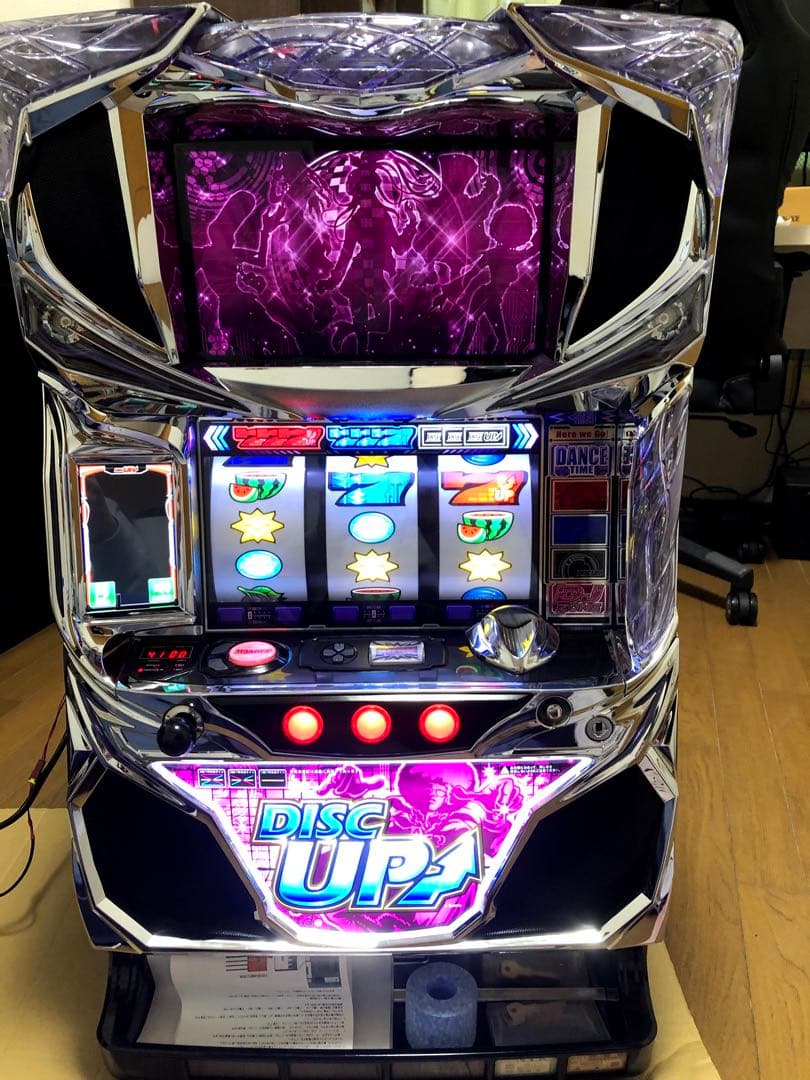 パチスロ実機　5.9号機　ディスクアップ