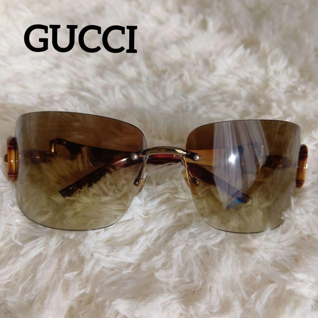 GUCCI グッチ ブラウン グラデーション サングラス