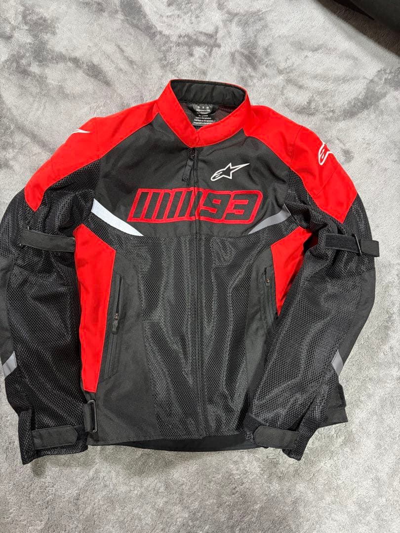 Alpinestars メッシュジャケット 93 レッド/ブラック マルケス