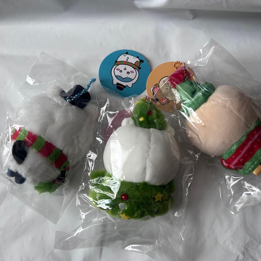 ちいかわ ハッピーホリデーなマスコット クリスマス 3点