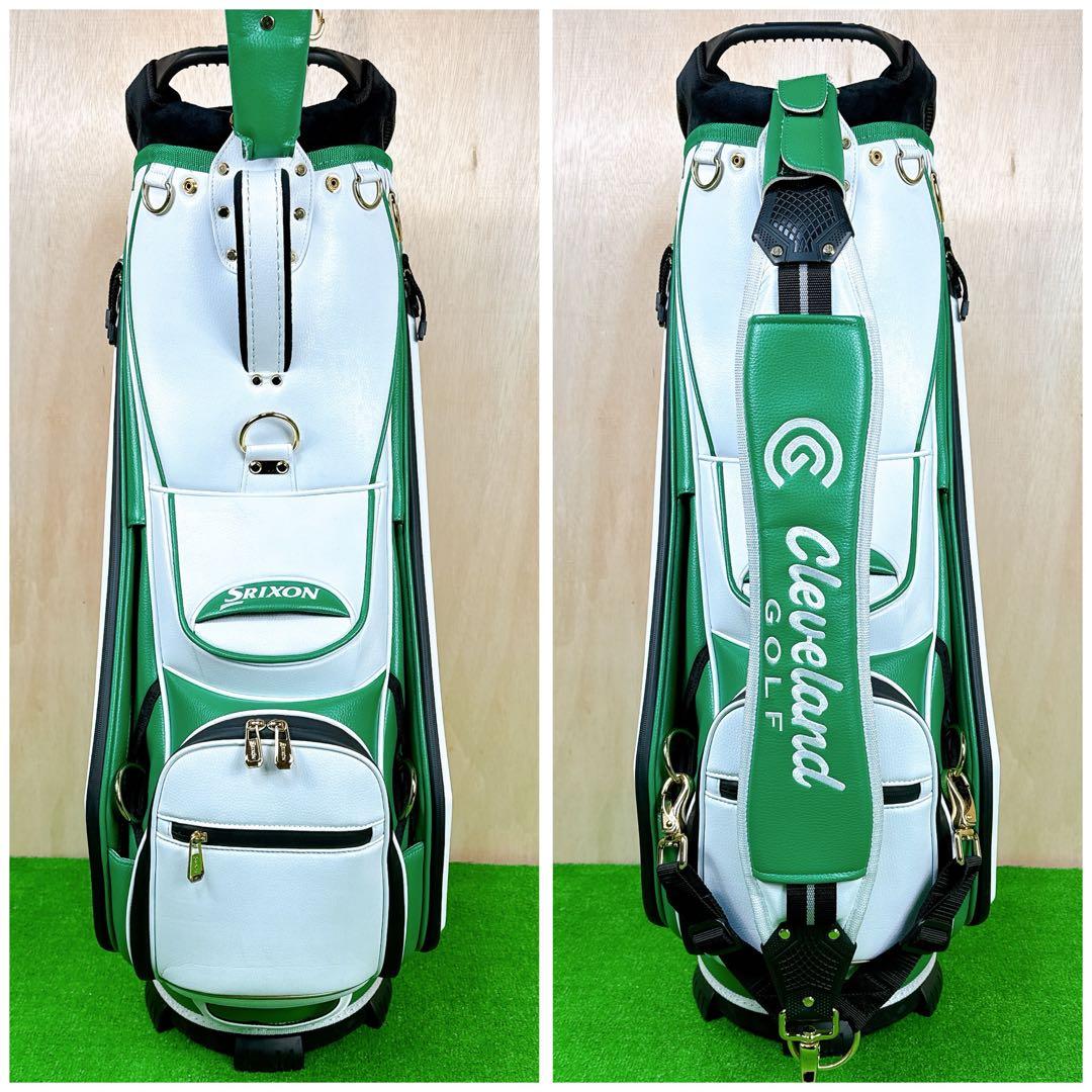 【美品】 スリクソン GGC-S190L マスターズ メジャー キャディバッグ