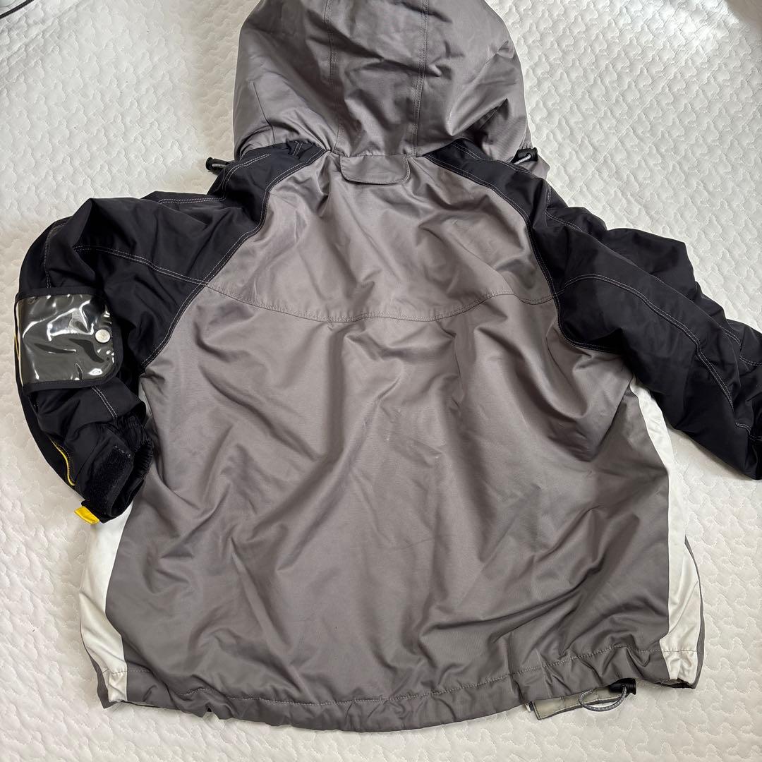 ellesse スキーウェア グレー/イエロー　130