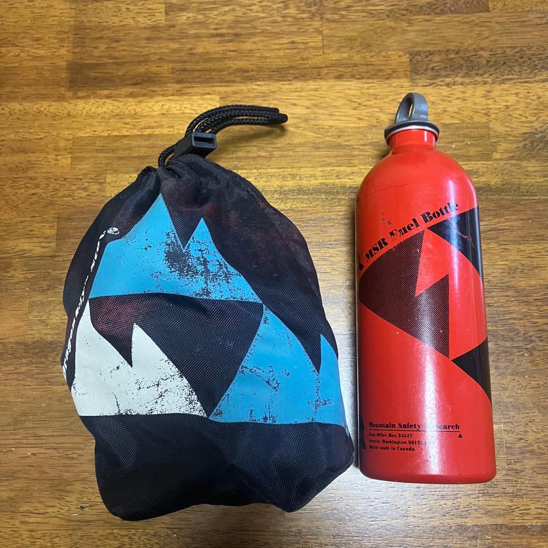 MSR Dragonfly ドラゴンフライ　ボトル 修理キット付き