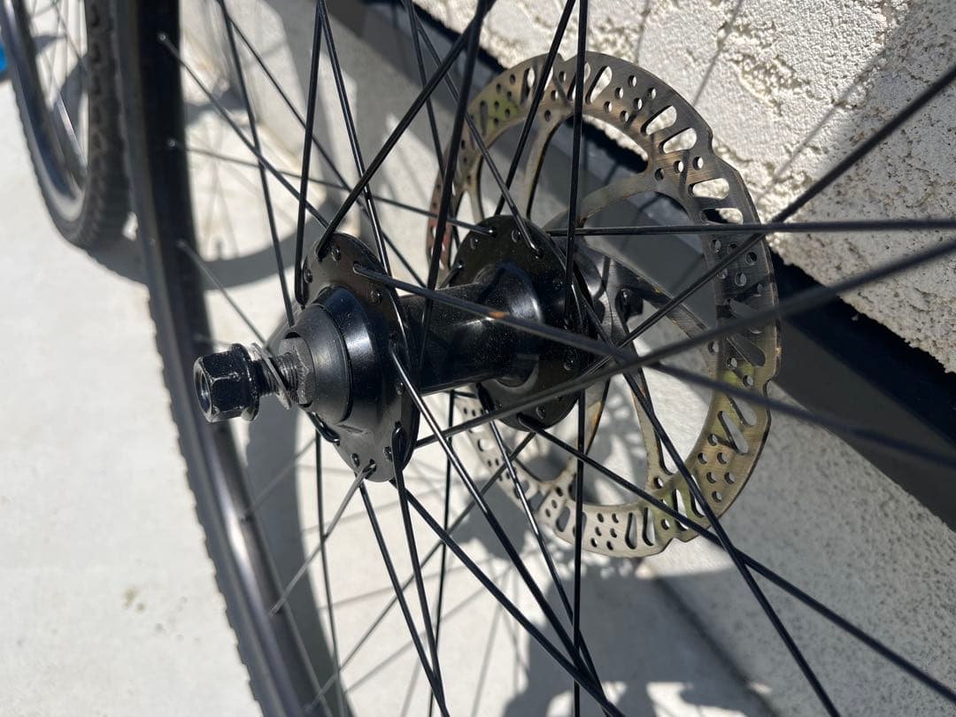 【希少】シングルスピード　ディスク　700cホイール　135mmエンド