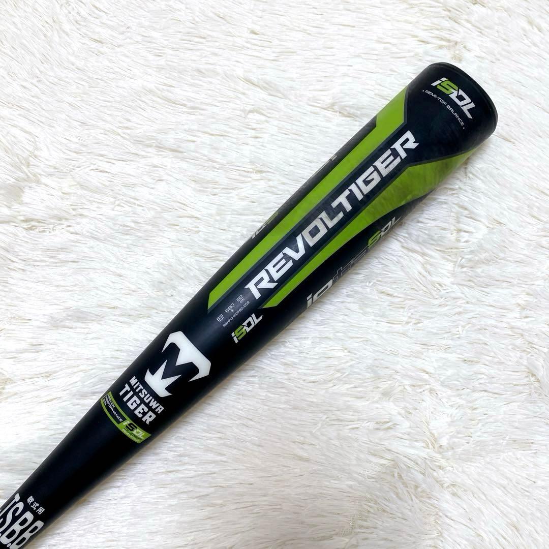 ✨美品✨MITSUWATIGER REVOLTIGER 一般軟式 バット 野球