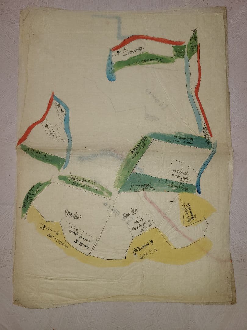 明治時代 駿河の国 安倍郡 牧ヶ谷村 開墾 地図 動向 歴史 資料 静岡県 葵区