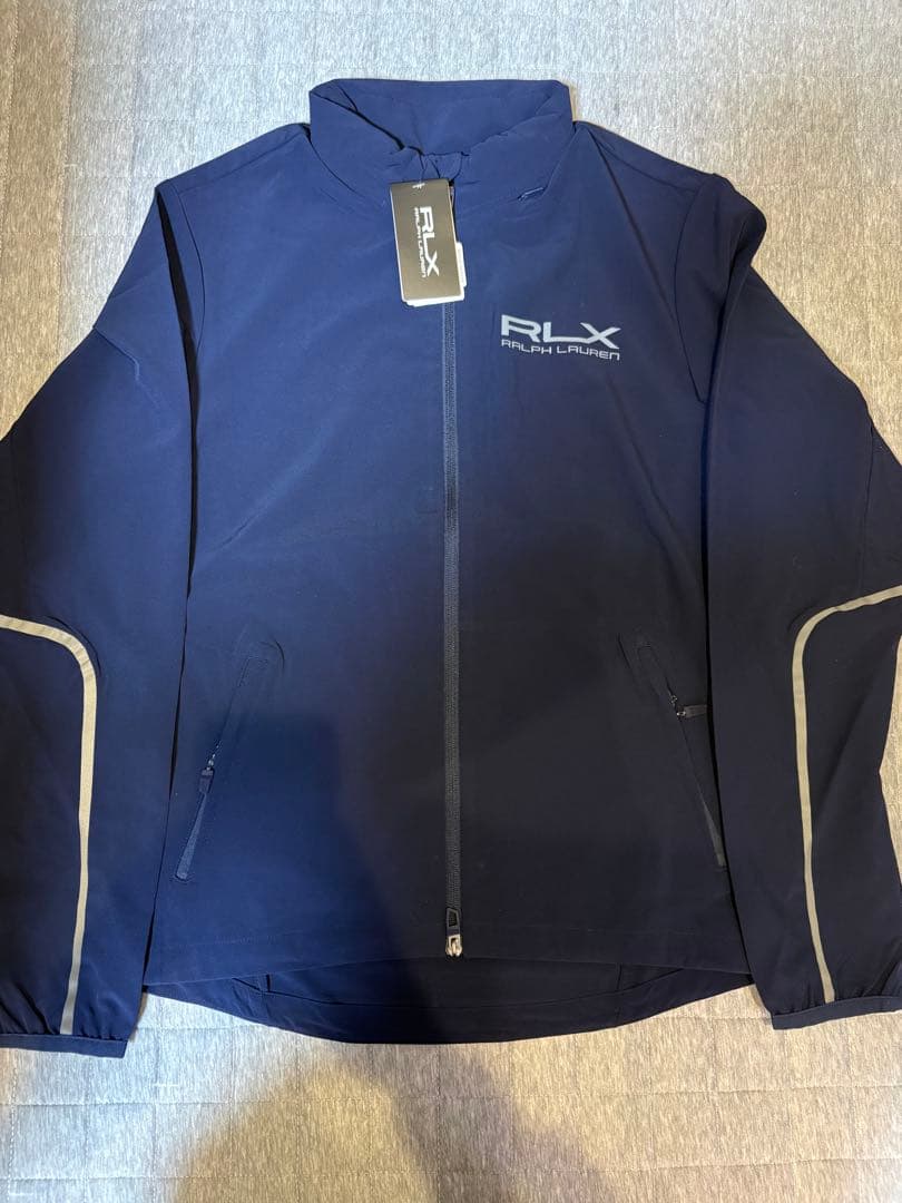 新品RLX RALPH LAUREN ネイビー ゴルフジャケット　タグ付き